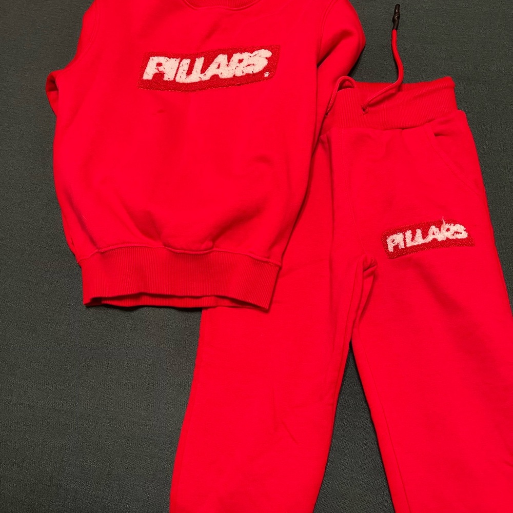 Kids Red Sweatpants